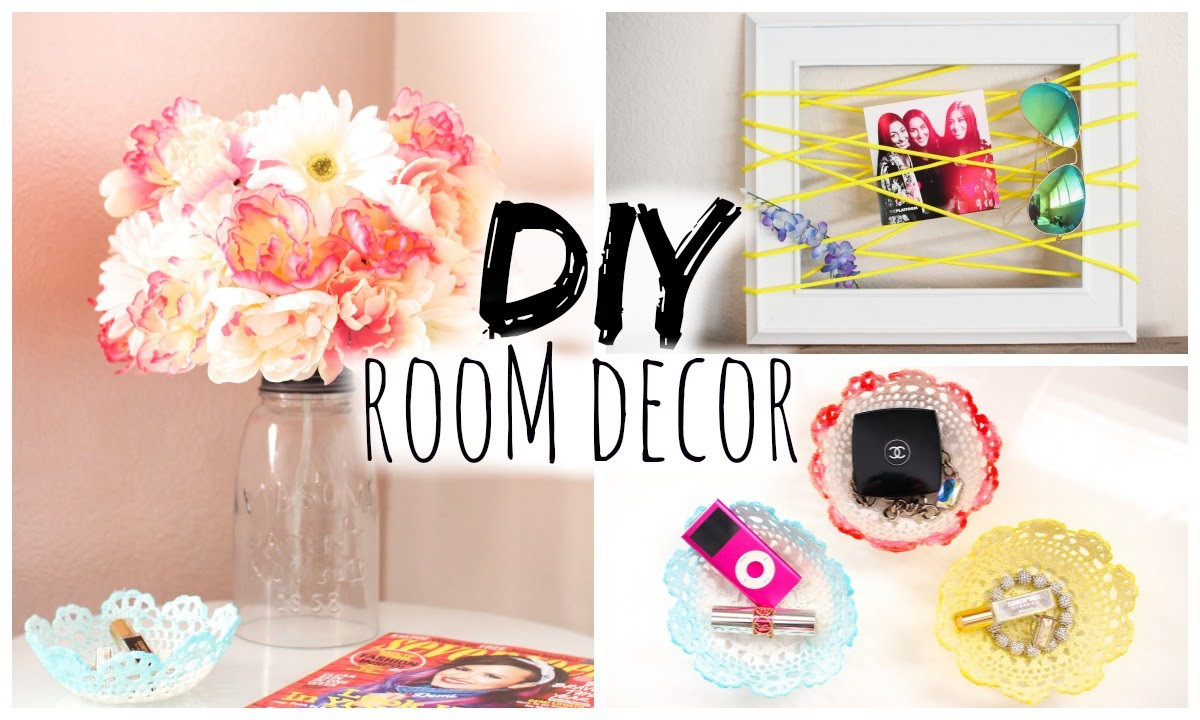 Diy Decorations For Bedroom
 DIY Room Decor for Cheap Simple & Cute