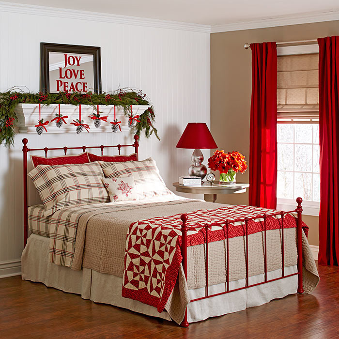Diy Decorations For Bedroom
 10 Christmas Bedroom Decorating Ideas Inspirations