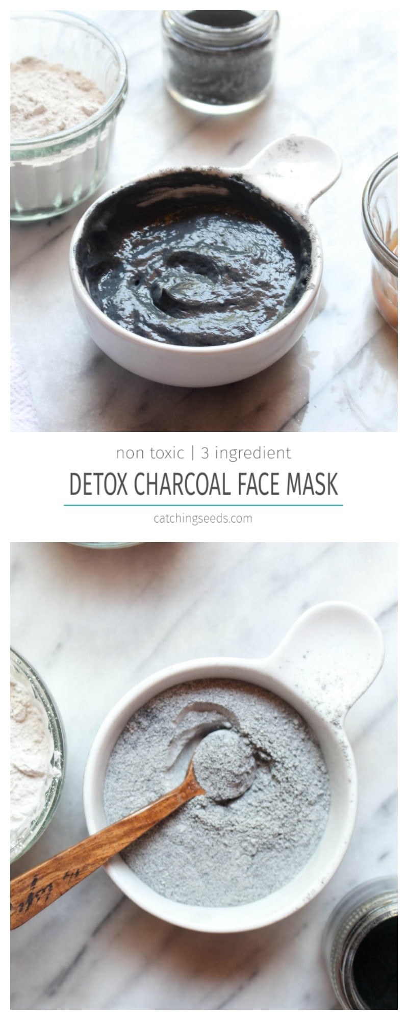 DIY Detox Mask
 DIY Detox Charcoal Face Mask Catching Seeds