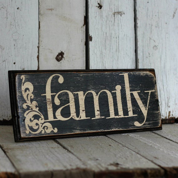 DIY Distressed Wood Signs
 Unavailable Listing on Etsy