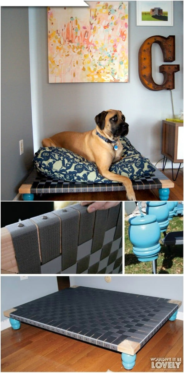 DIY Dog Beds For Large Dogs
 20 Easy DIY Dog Beds and Crates That Let You Pamper Your