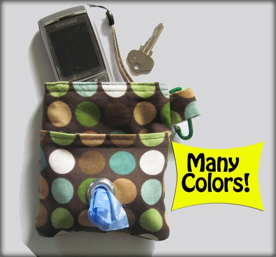 DIY Dog Poop Bag Dispenser
 Items similar to Dog leash poop bag holder with bags on Etsy