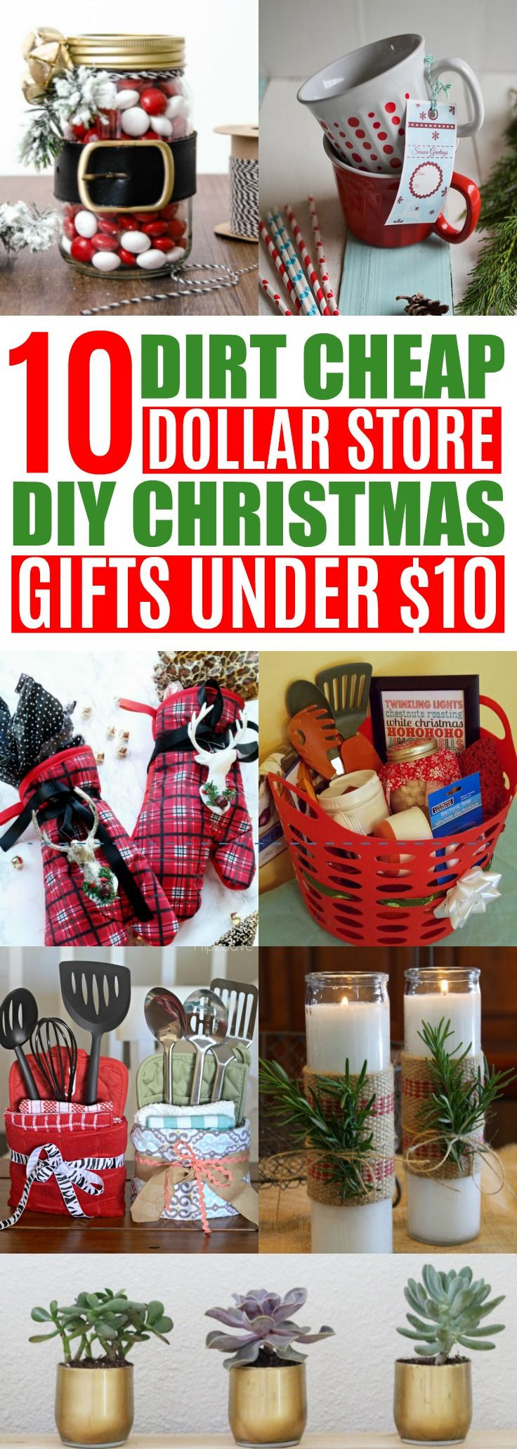 DIY Dollar Store Gift Ideas
 10 DIY Cheap Christmas Gift Ideas From the Dollar Store