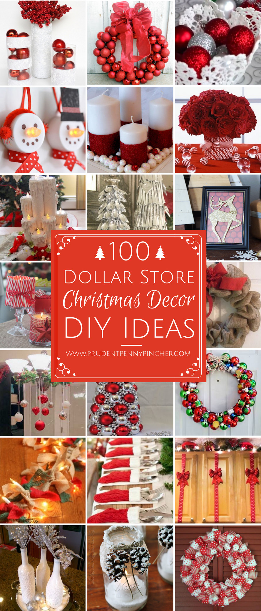 DIY Dollar Store Gift Ideas
 100 DIY Dollar Store Christmas Decor Ideas