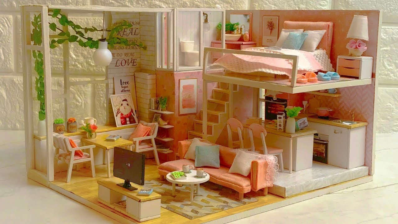 DIY Dollhouse Kits
 DIY Miniature Dollhouse Kit Tranquil Life