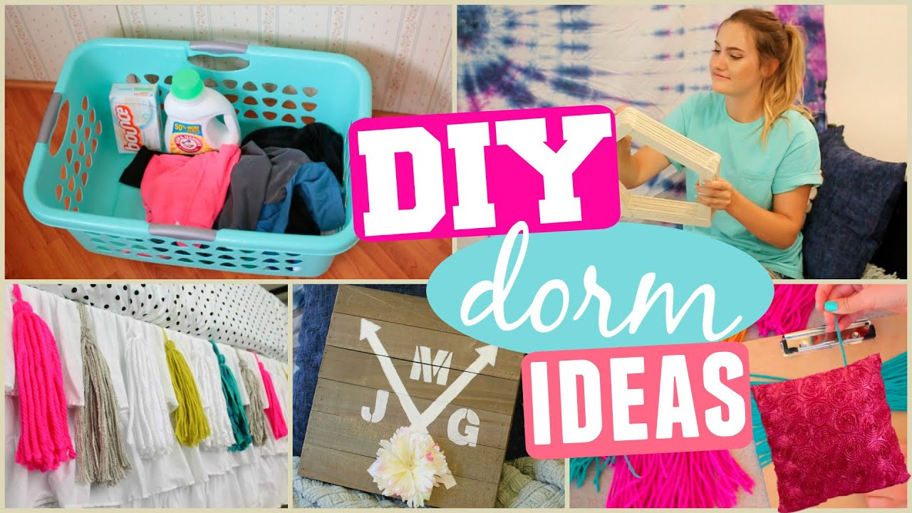 DIY Dorm Decorations
 DIY Dorm Room Makeover Decor & Organization Ideas