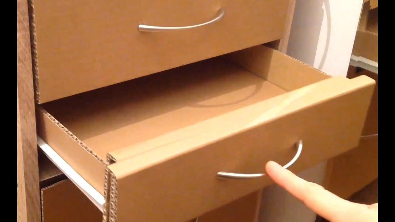 DIY Drawer Organizer Cardboard
 How to make a cardboard drawer