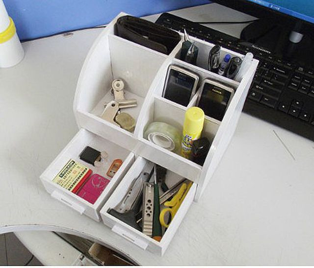 DIY Drawer Organizer Cardboard
 How to DIY Cardboard Desktop Organizer with Drawers