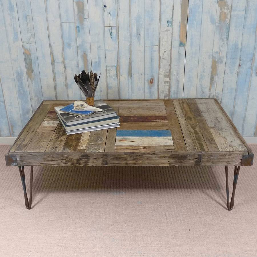 DIY Driftwood Coffee Table
 bespoke driftwood coffee table by nautilus driftwood