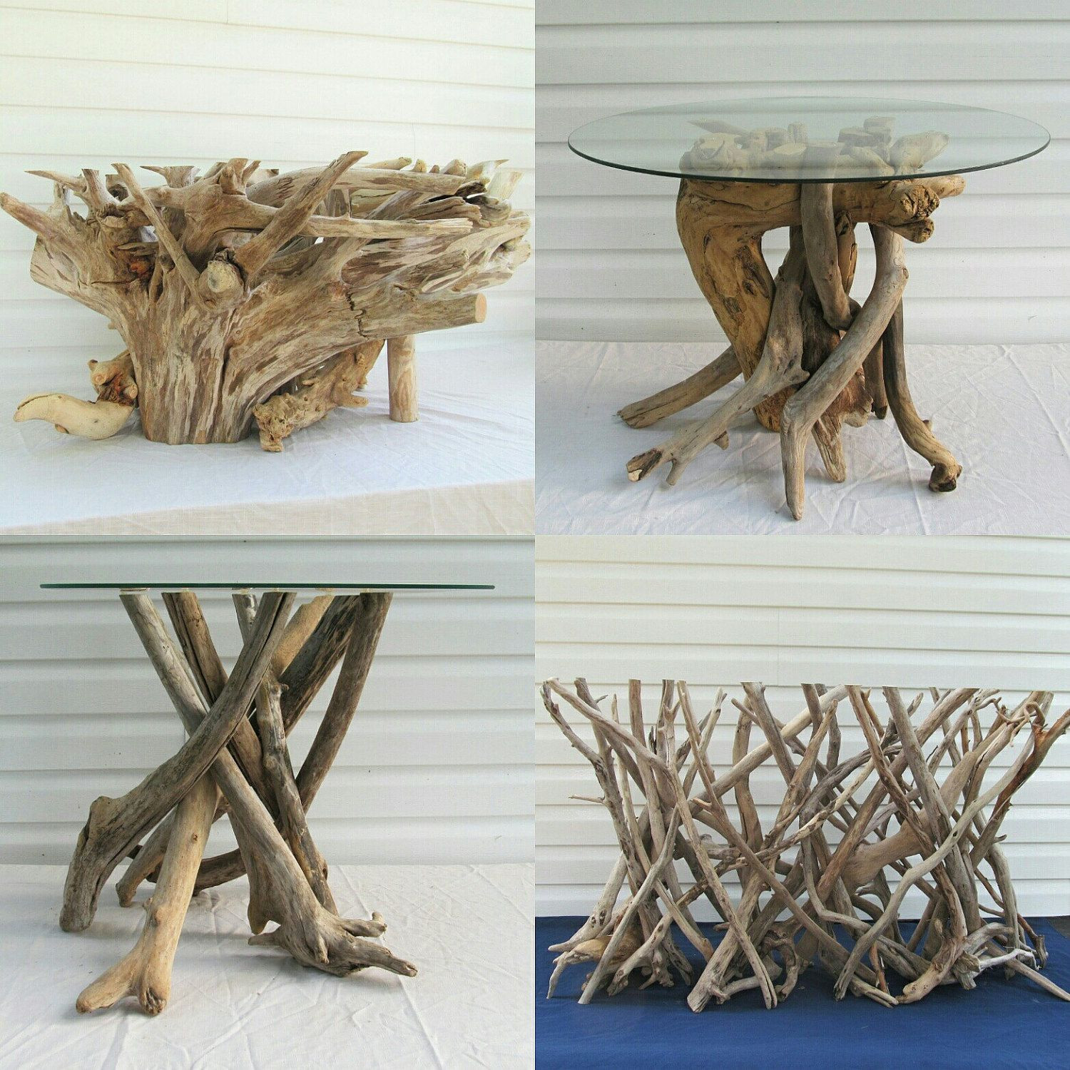 DIY Driftwood Coffee Table
 Driftwood Coffee Table Base Driftwood Table Driftwood