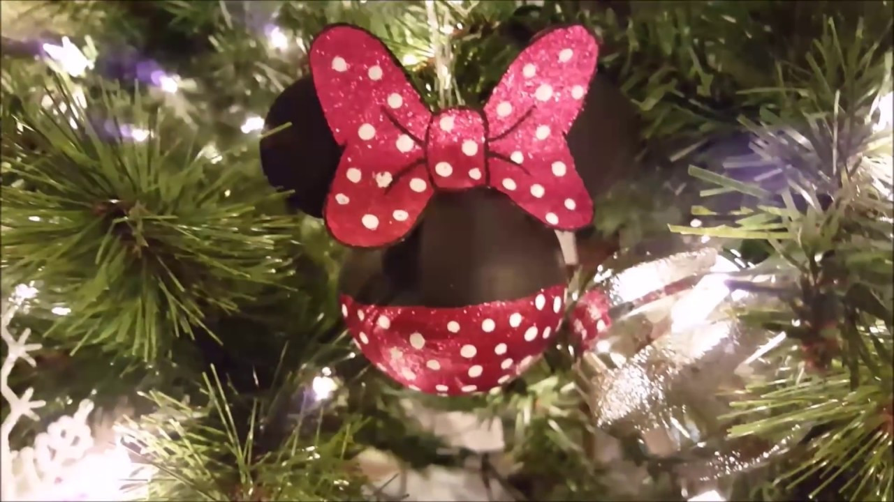 DIY Easy Christmas Ornaments
 3 Easy DIY Disney Christmas Ornaments
