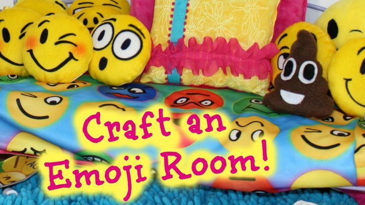 DIY Emoji Room Decor
 How to Make American Girl Doll Emoji Bedroom
