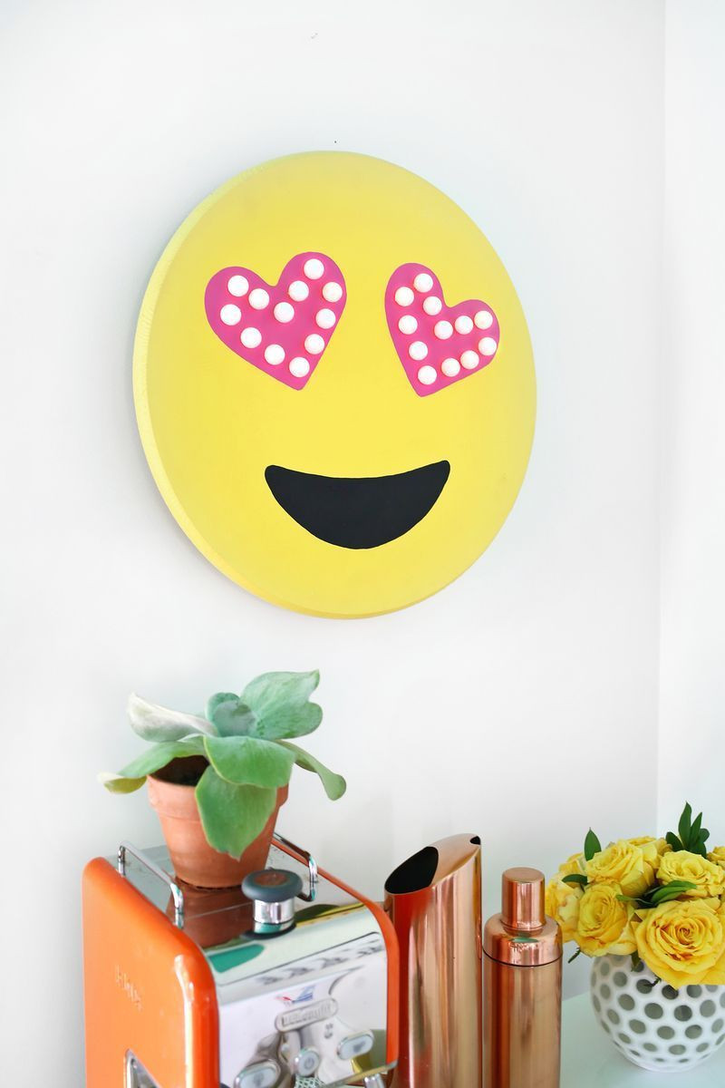 DIY Emoji Room Decor
 It’s Emoji Day 17 Emoji DIY Ideas to Express Yourself