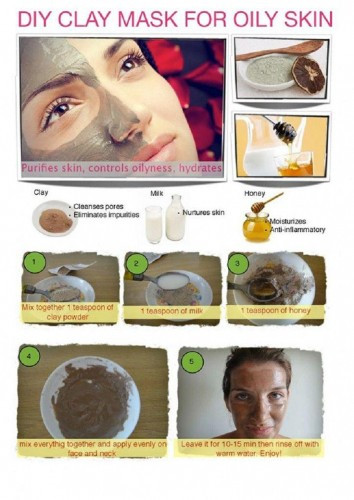 DIY Face Mask For Acne And Oily Skin
 Beauty Tips for Oily Skin