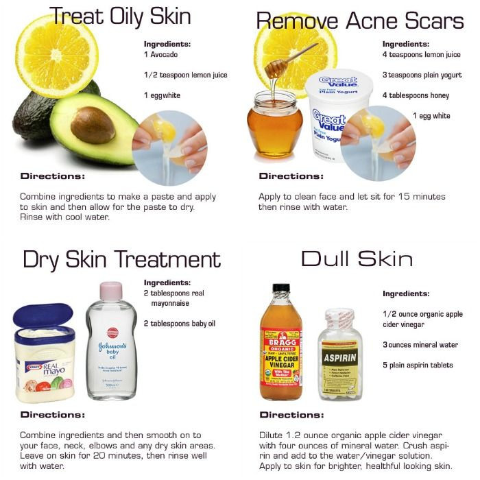 DIY Face Mask For Acne And Oily Skin
 4 DIY Skin Care Recipes for Healthier Skin