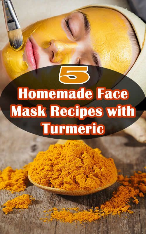 DIY Face Mask Recipes
 5 Homemade Face Mask Recipes with Turmeric