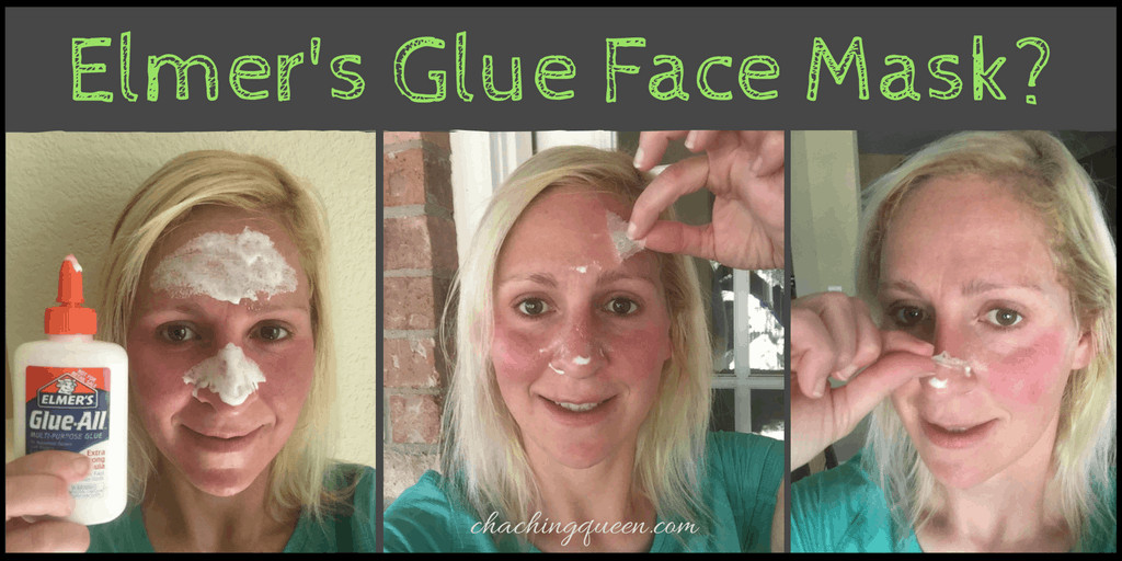 DIY Face Mask With Glue
 School Glue Facial Elmers Glue Face Mask Review