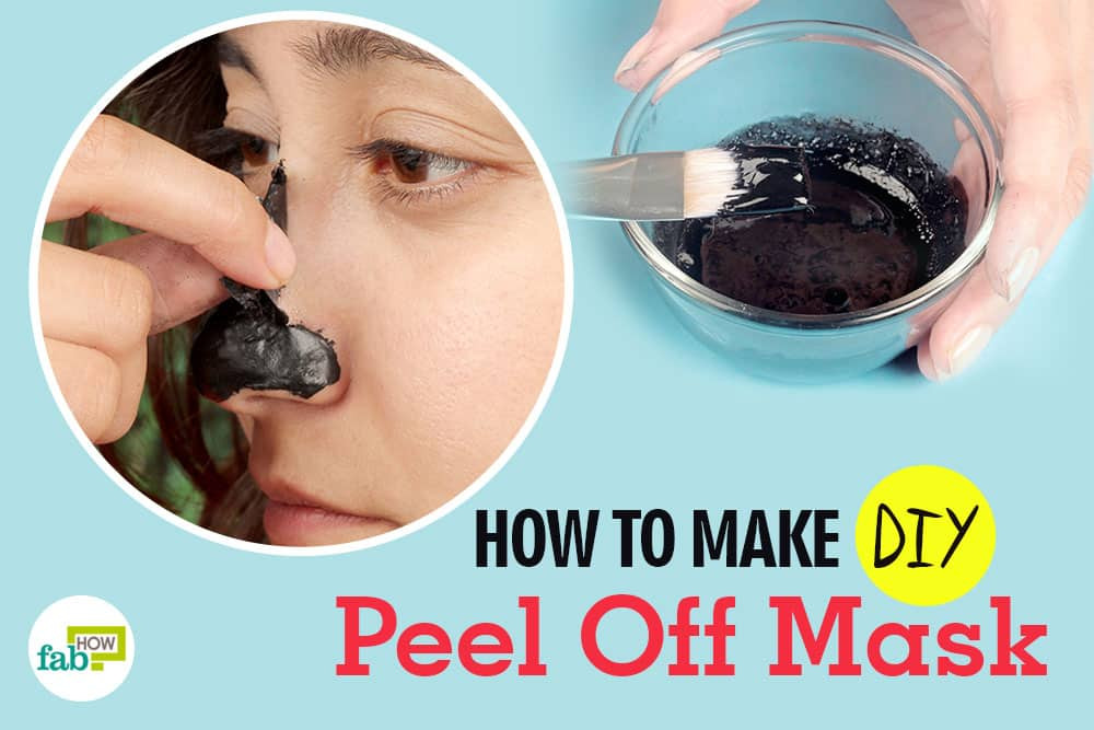 DIY Face Mask With Glue
 5 DIY Peel f Facial Masks to Deep Clean Pores and