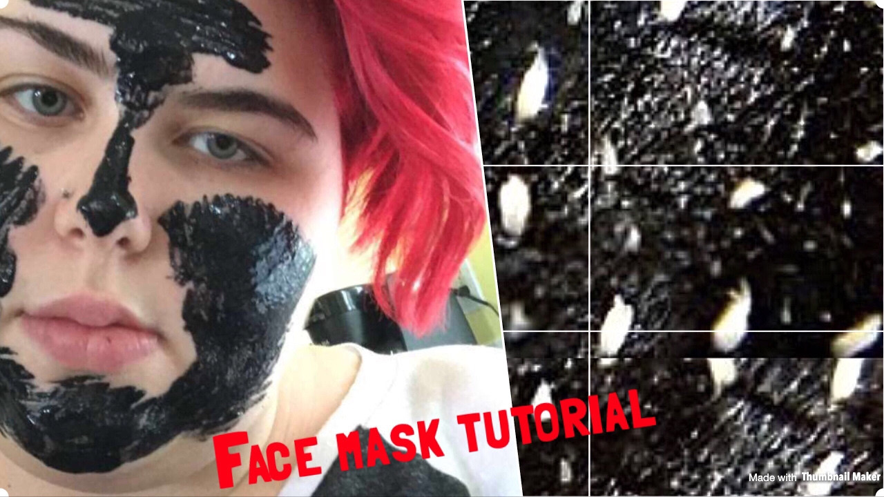DIY Face Mask With Glue
 DIY Charcoal And Elmer s Glue Face Mask
