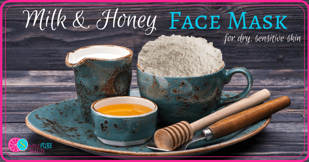 DIY Face Masks For Sensitive Skin
 Milk and Honey Homemade Face Mask for Dry Sensitive Skin