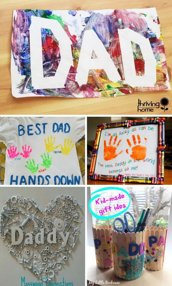 DIY Fathers Day Gifts From Kids
 Awesome DIY Father s Day Gifts From Kids 2017