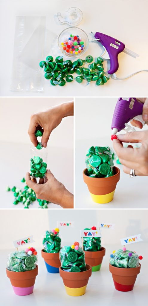 DIY Fiesta Party Decorations
 Paint Dipped Cactus Party Favors Tutorial Hostess