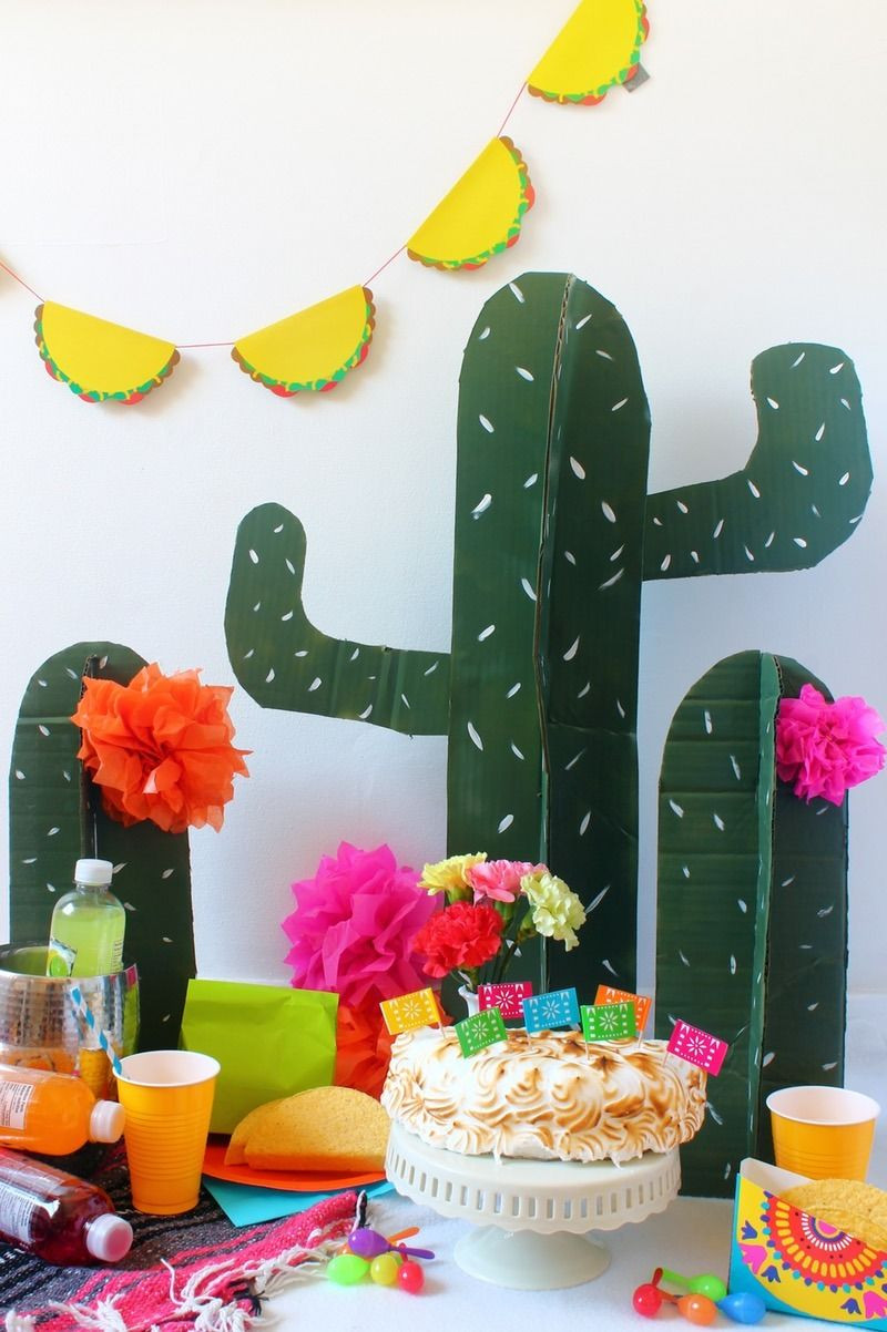 DIY Fiesta Party Decorations
 Throw yourself a Southwestern themed 30th birthday party