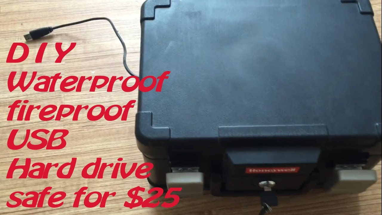DIY Fireproof Box
 DIY Fireproof and waterproof USB Hard Drive