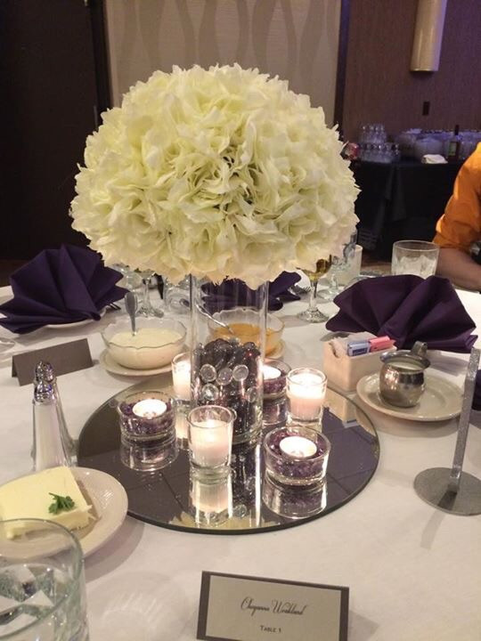 DIY Flower Arrangements For Wedding
 DIY Silk Floral and Candle Centerpiece