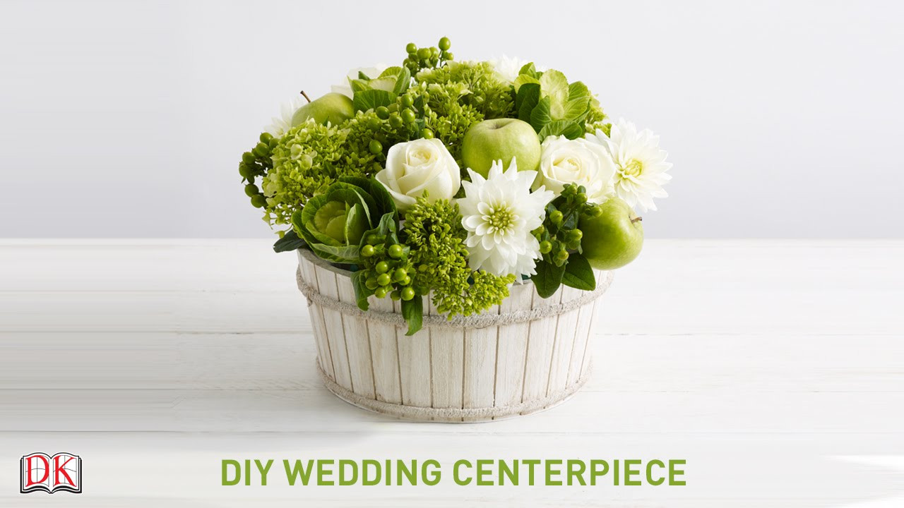 DIY Flower Arrangements For Wedding
 Flower Arrangement Tutorial DIY Wedding Centerpiece