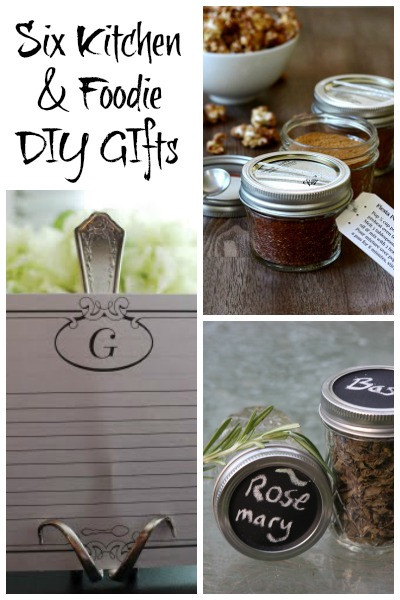 DIY Foodie Gifts
 DIY Gifts For Giving the Homemade and Personal Touch