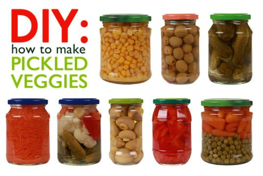 DIY Foodie Gifts
 DIY Foo Gift 7 Easy Recipes for Pickled Veggies