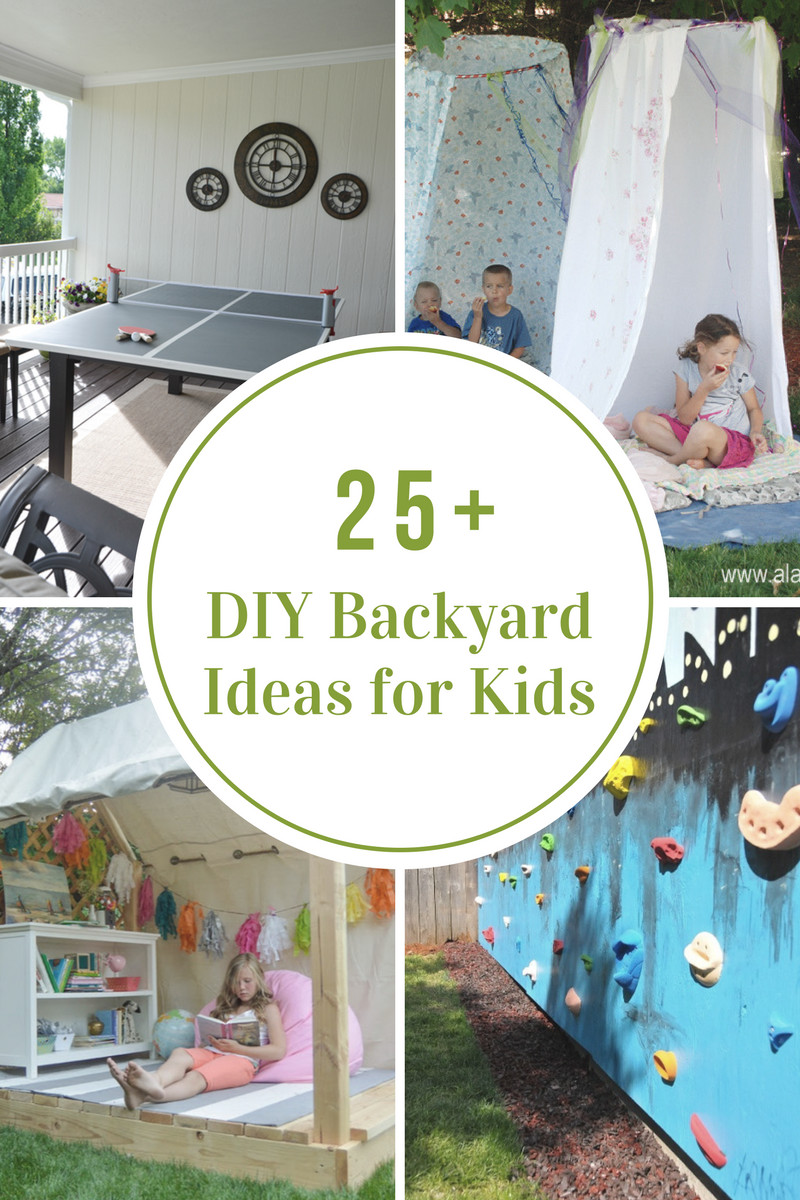 Diy For Children
 DIY Backyard Ideas for Kids The Idea Room