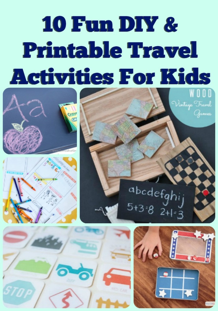 Diy For Children
 10 Fun DIY Printable Travel Activities To Keep The Kids