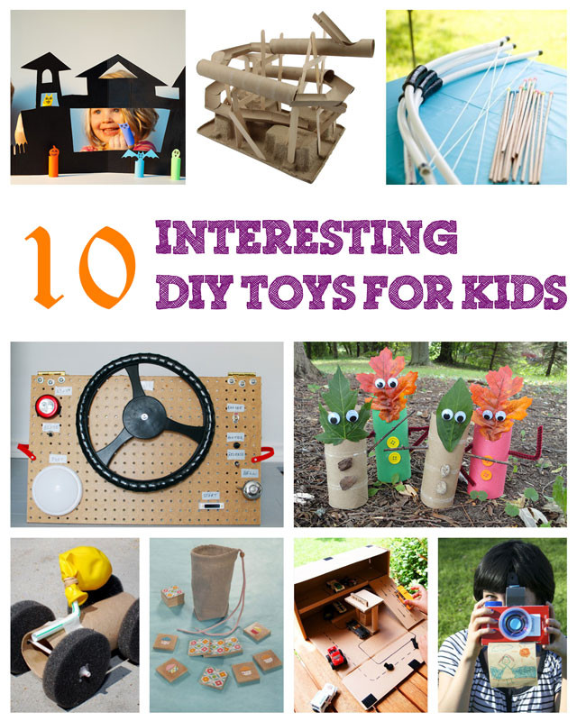 Diy For Children
 10 Interesting DIY Toys for Kids