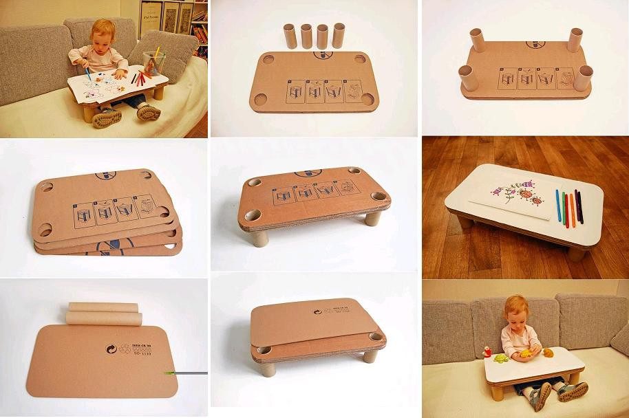 Diy For Children
 DIY Cardboard Play Table for Kids