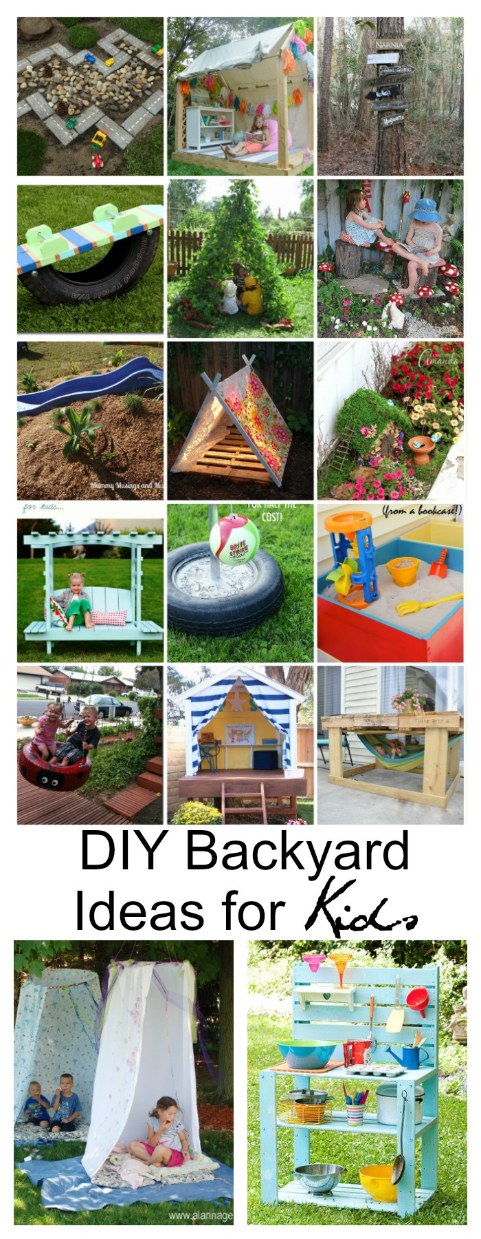 Diy For Children
 DIY Backyard Ideas for Kids The Idea Room