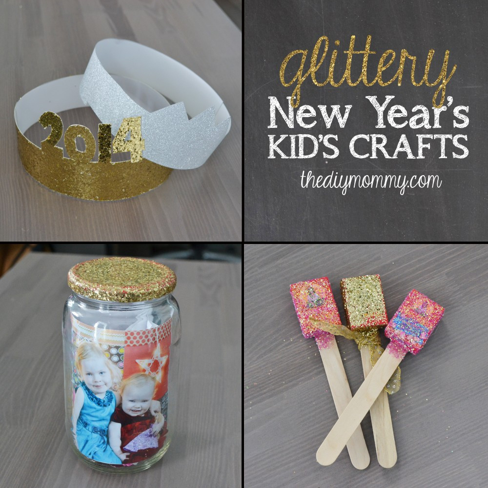DIY For Kids
 Make Glittery New Year s Kid s Crafts The News