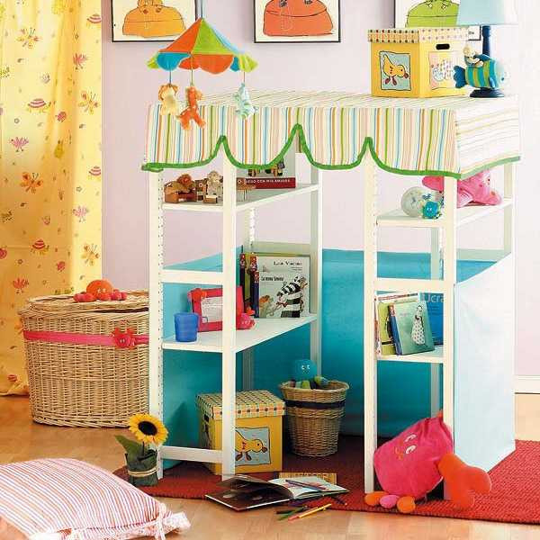 DIY For Kids Rooms
 3 Bright Interior Decorating Ideas and DIY Storage