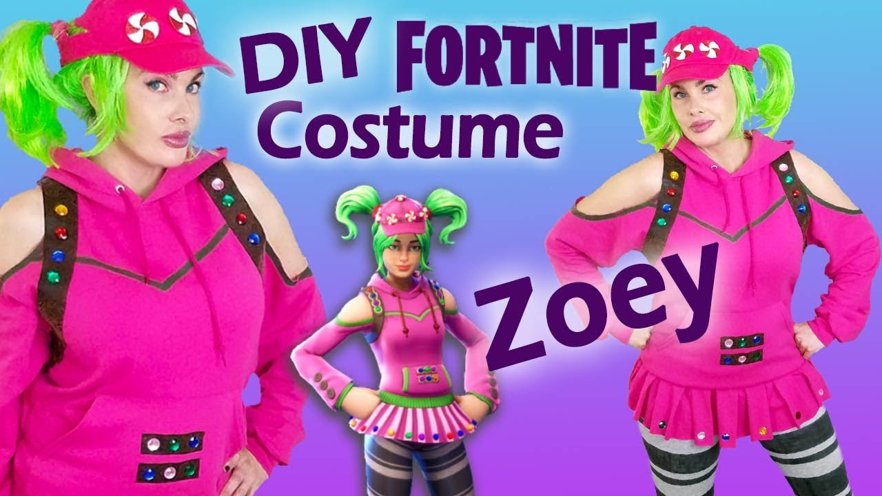 DIY Fortnite Costume
 Zoey DIY Fortnite Costume