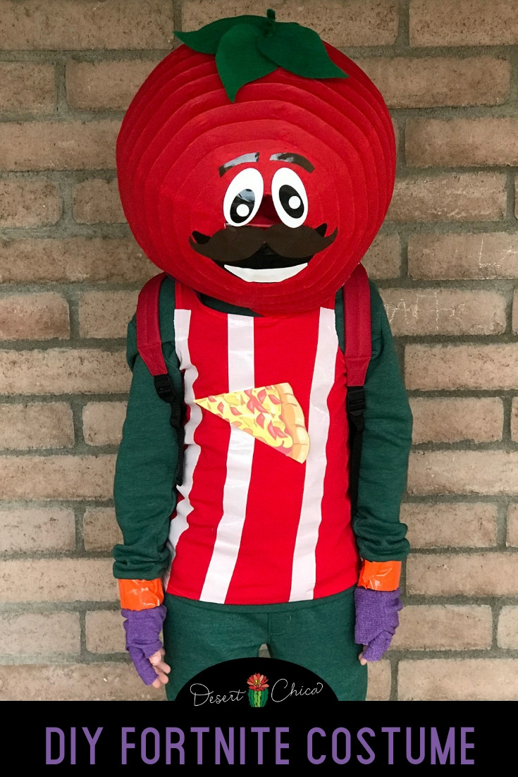 DIY Fortnite Costume
 DIY Fortnite Tomatohead Costume