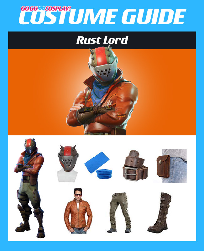 DIY Fortnite Costume
 Rust Lord Costume from Fortnite DIY Guide for Cosplay