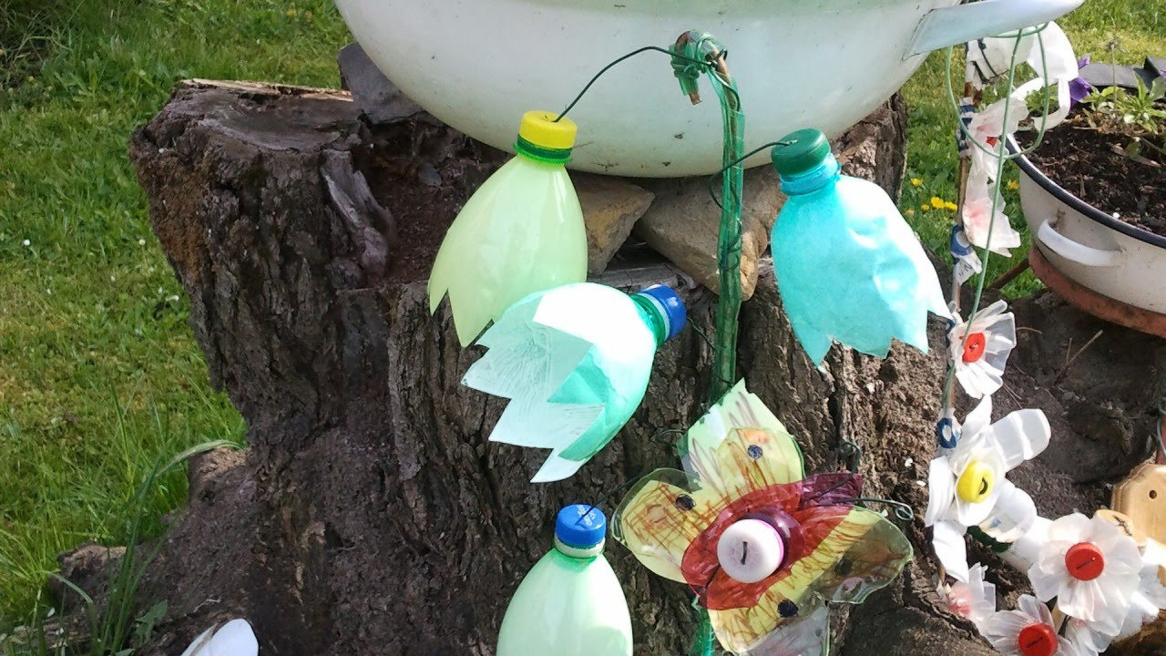 DIY Garden Decoration
 Making Plastic Bottle Garden Decoration DIY Home