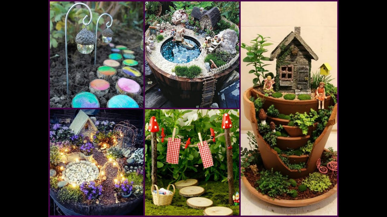 DIY Garden Decoration
 Amazing DIY Fairy Garden Decorating Ideas Miniature