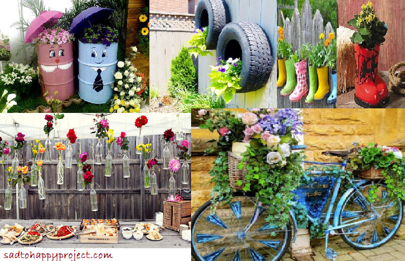 DIY Garden Decoration
 Cheap and Easy DIY Garden Decor Projects Style Motivation