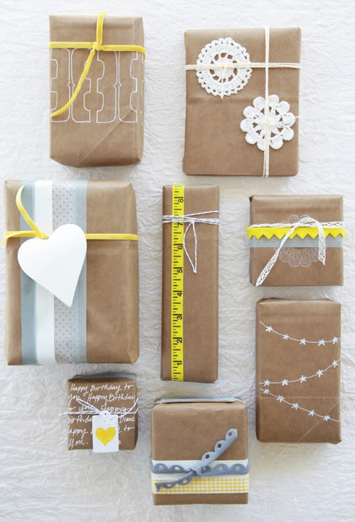 DIY Gift Bags From Wrapping Paper
 Mr Kate DIY of the day paper bag t wrap