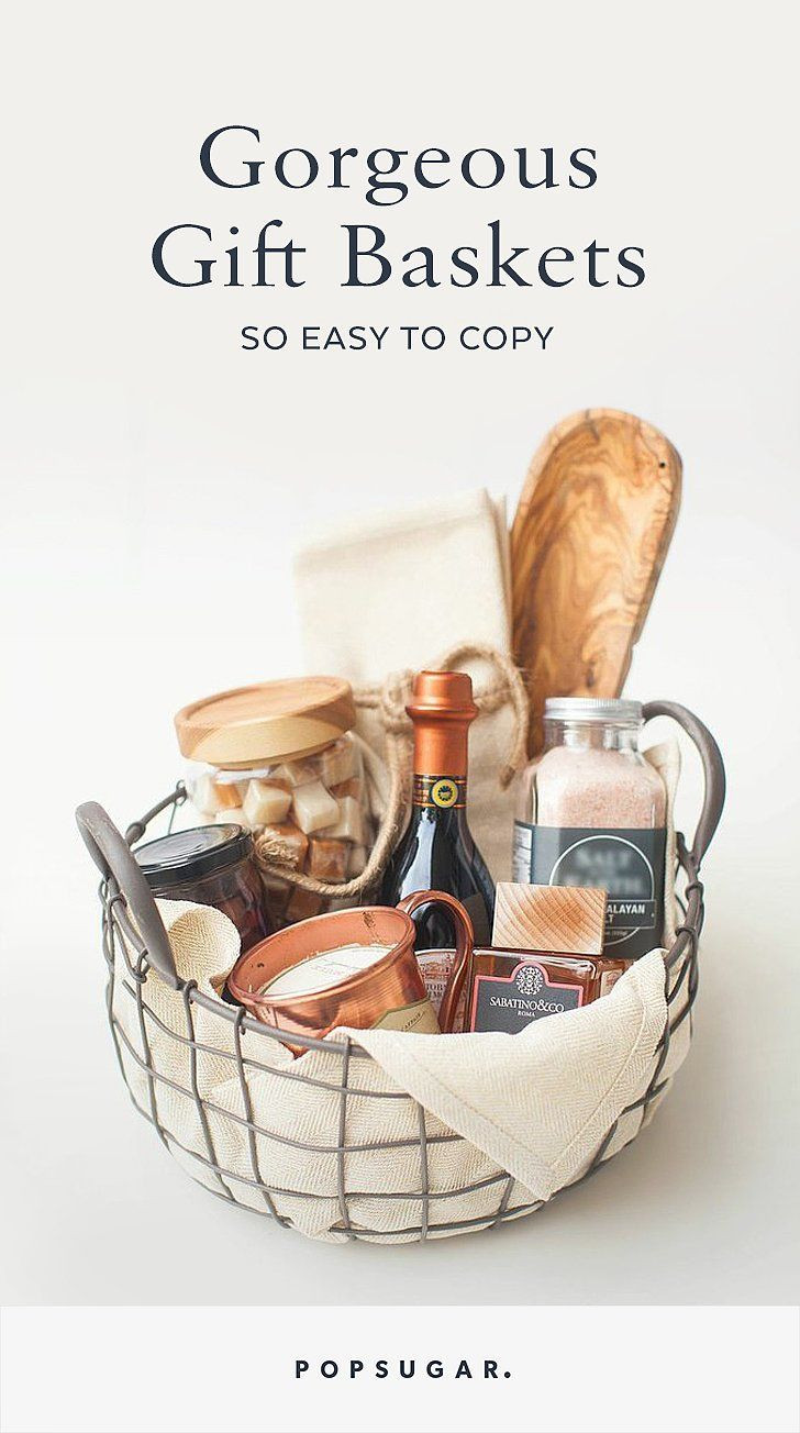 Diy Gift Baskets Ideas
 Gorgeous Gift Baskets So Easy to Copy It s Ridiculous