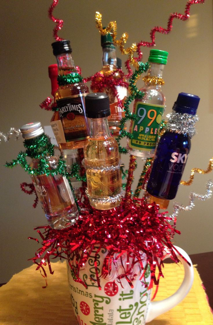 DIY Gifts For Adults
 Made this last night for Christmas t exchange for
