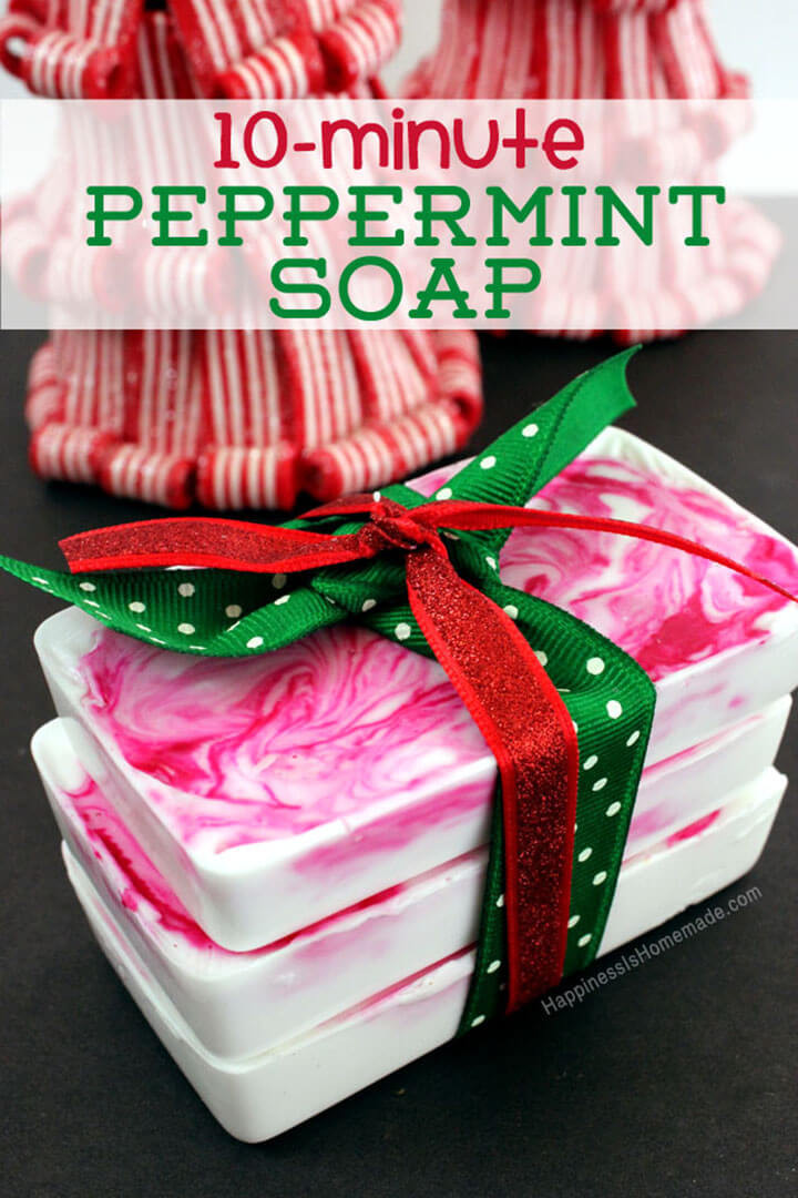 DIY Gifts Ideas For Christmas
 10 Minute DIY Holiday Gift Idea Peppermint Soap