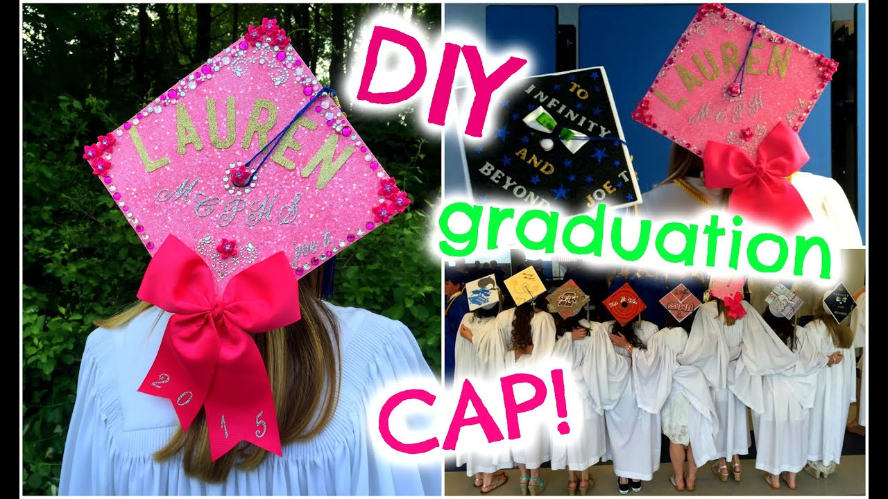 DIY Graduation Cap Decorations
 DIY Graduation Cap ♡ How I Decorated My Cap